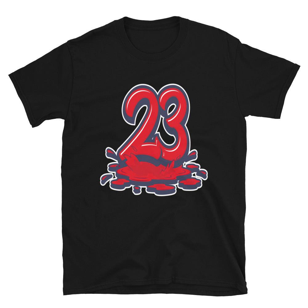 Black 23 Melting Shirt AJ 7 Retro Quai 54 photo 