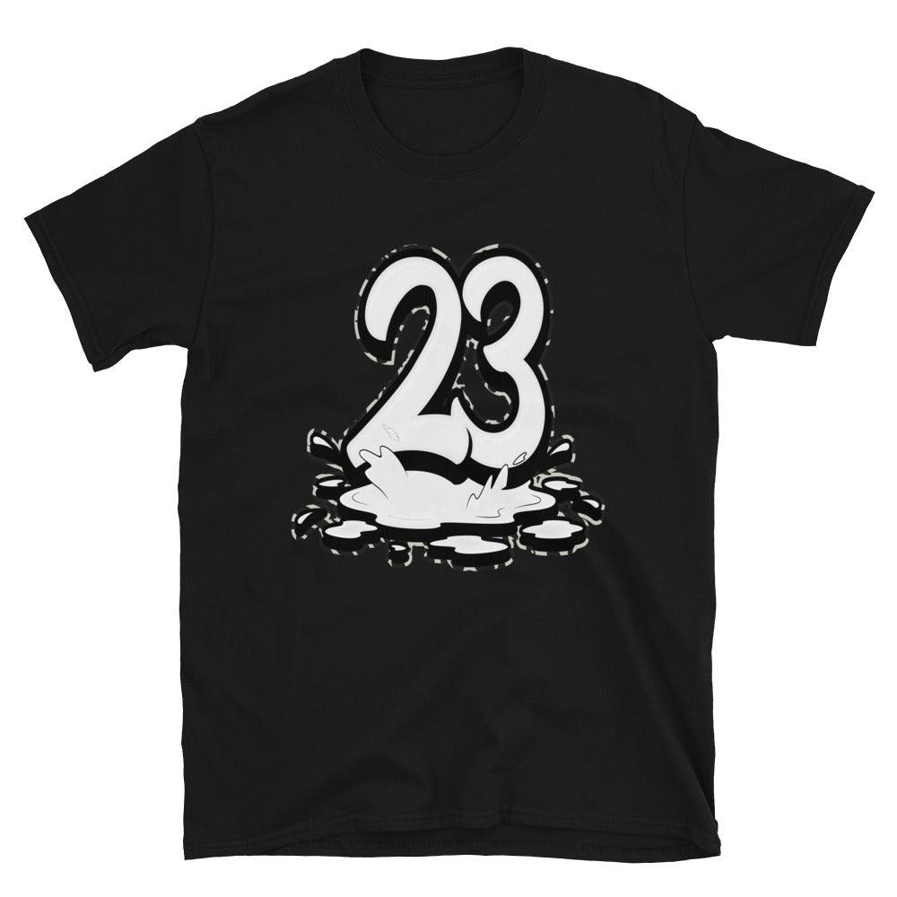 Black 23 Melting Shirt AJ 11 Animal Instinct photo