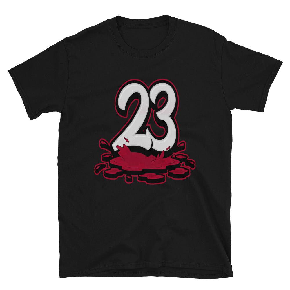 Black 23 Melting Shirt AJ 1 Retro AJKO Chicago photo 