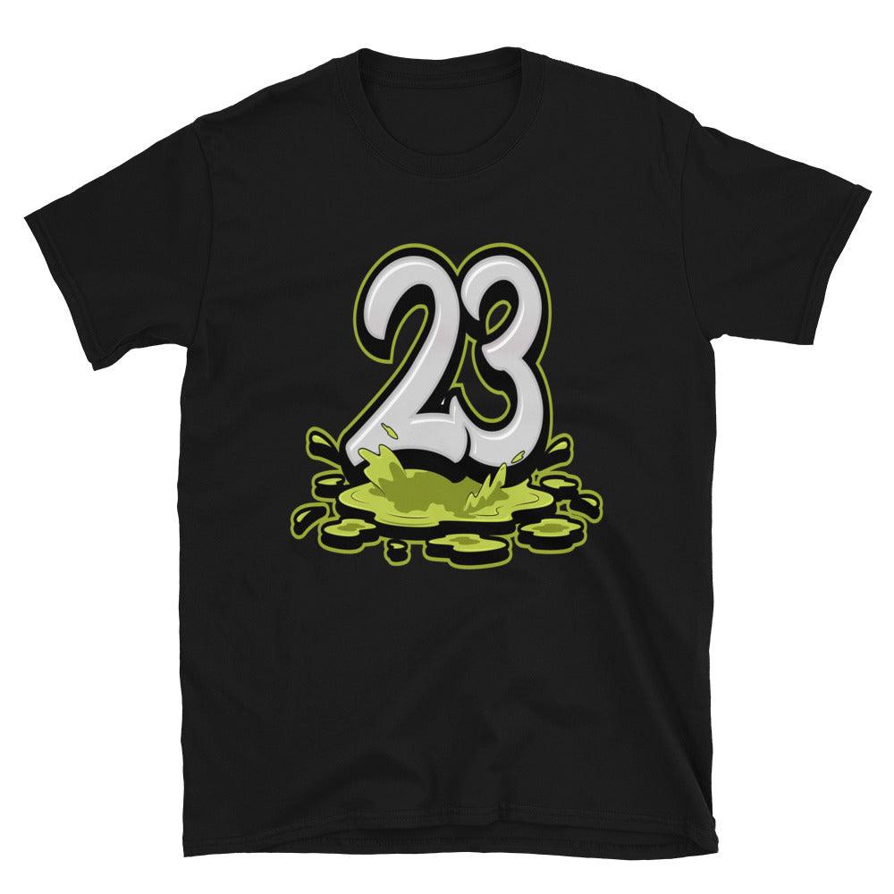 Black 23 Melting Shirt AJ 1 Low Snakeskin Vivid Green photo