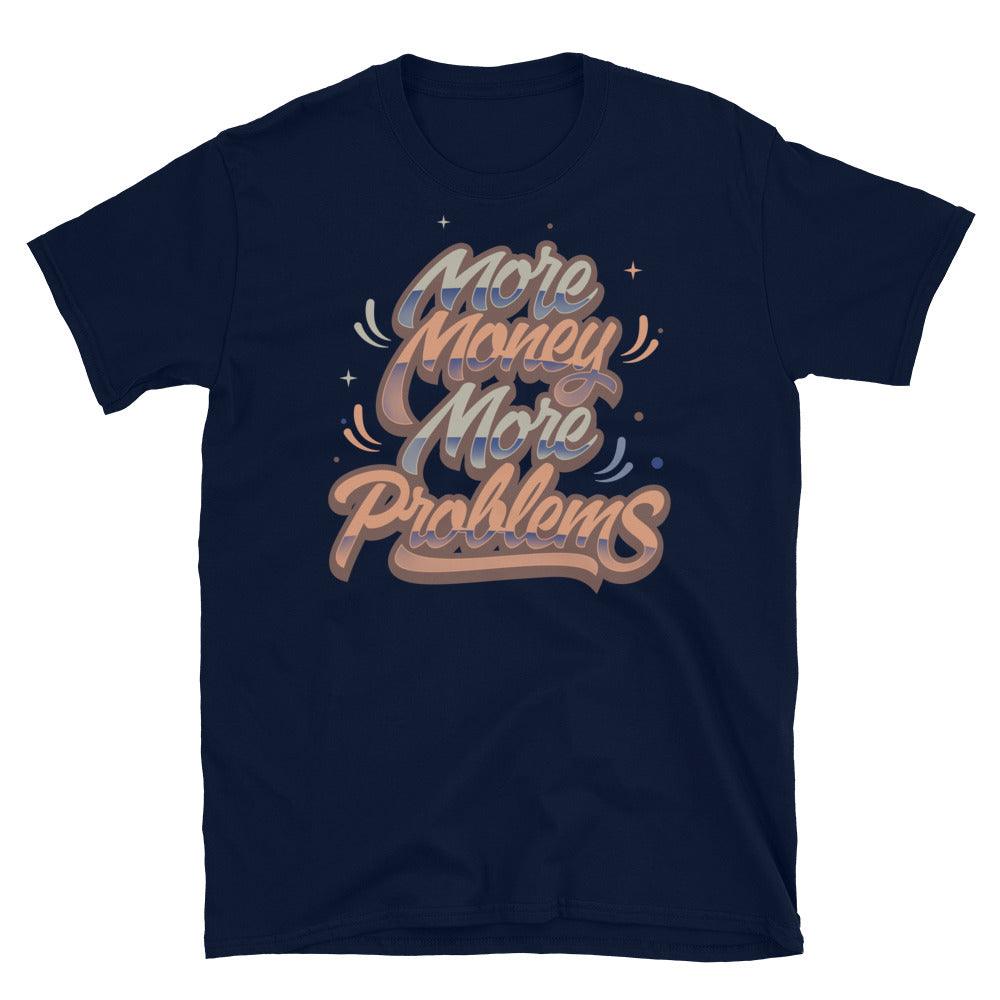 Navy More Money More Problems Shirt Yeezy 500s Enflame photo