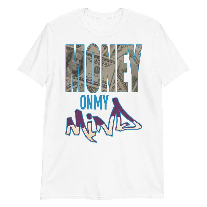 White Money On My Mind Shirt Nike Dunk Low Undefeated 5 On It Dunk vs AF1 photo