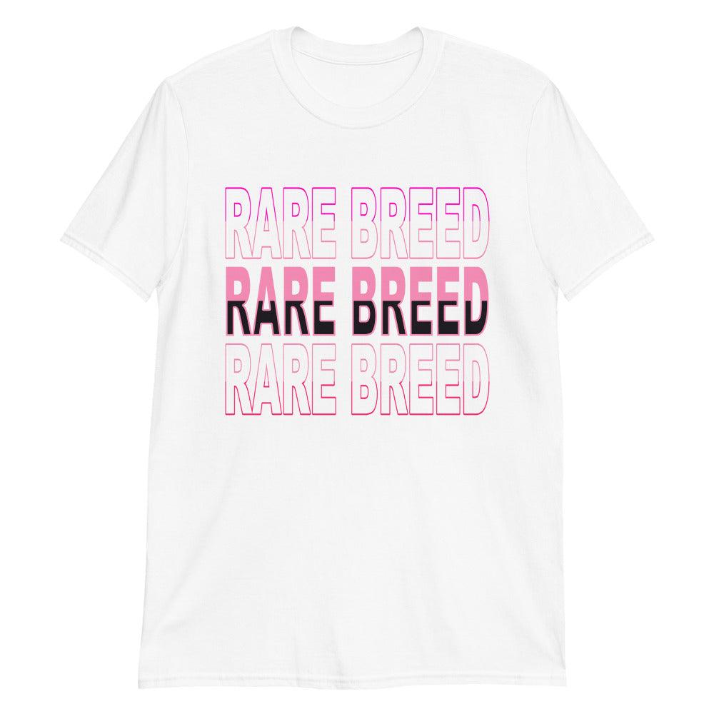 White Rare Breed Shirt AJ 14s Low Shocking Pink photo