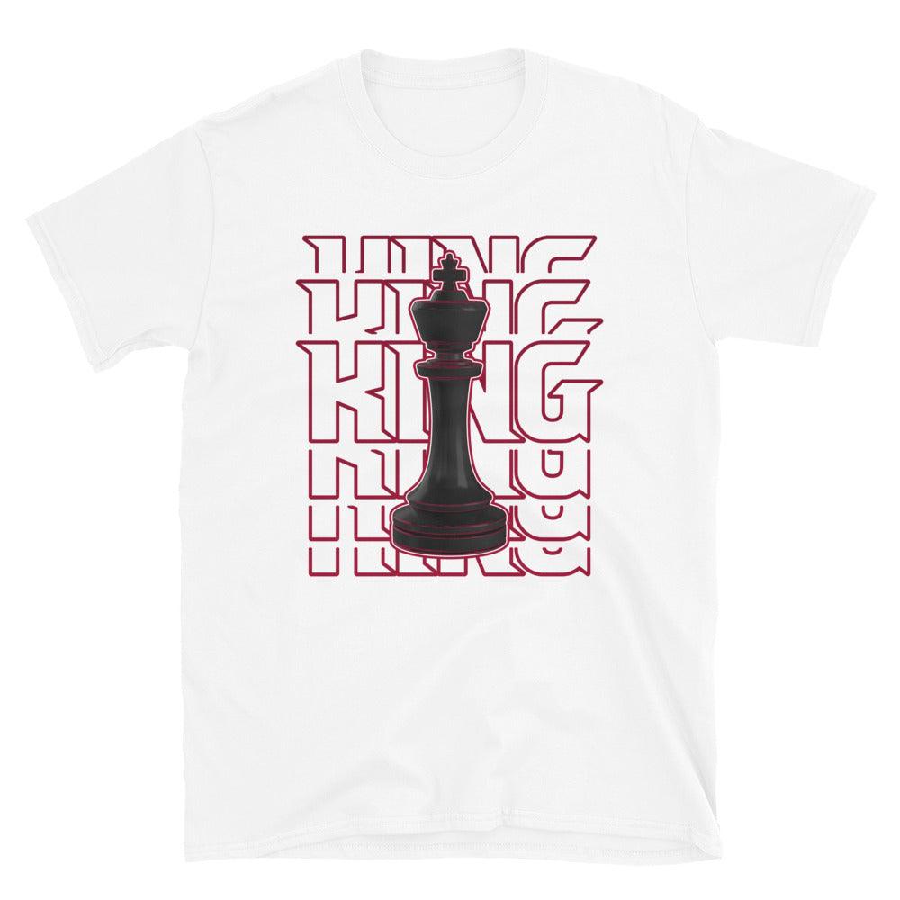 White King Chess Shirt AJ 1s Patent Leather Bred Air HOLIDAY 2021 photo