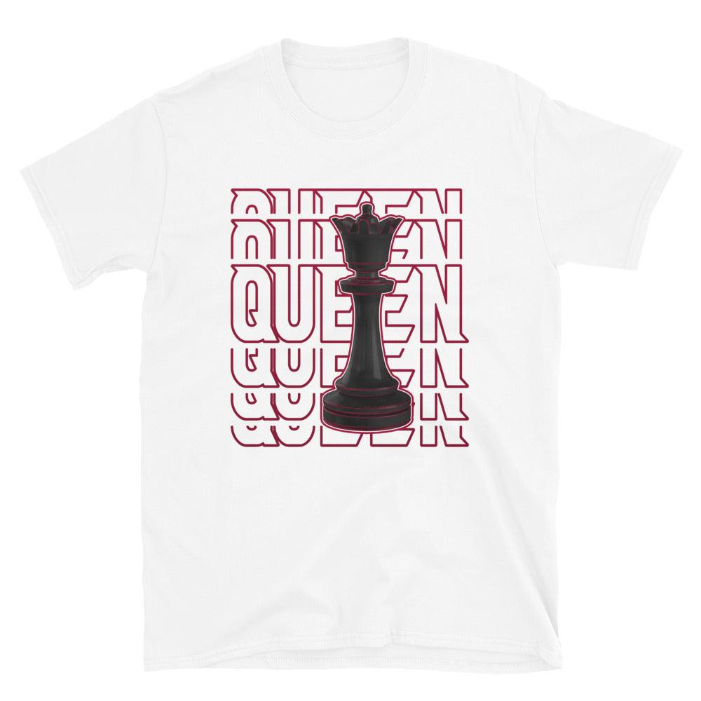 White Queen Shirt AJ 1s Patent Leather Bred Air photo