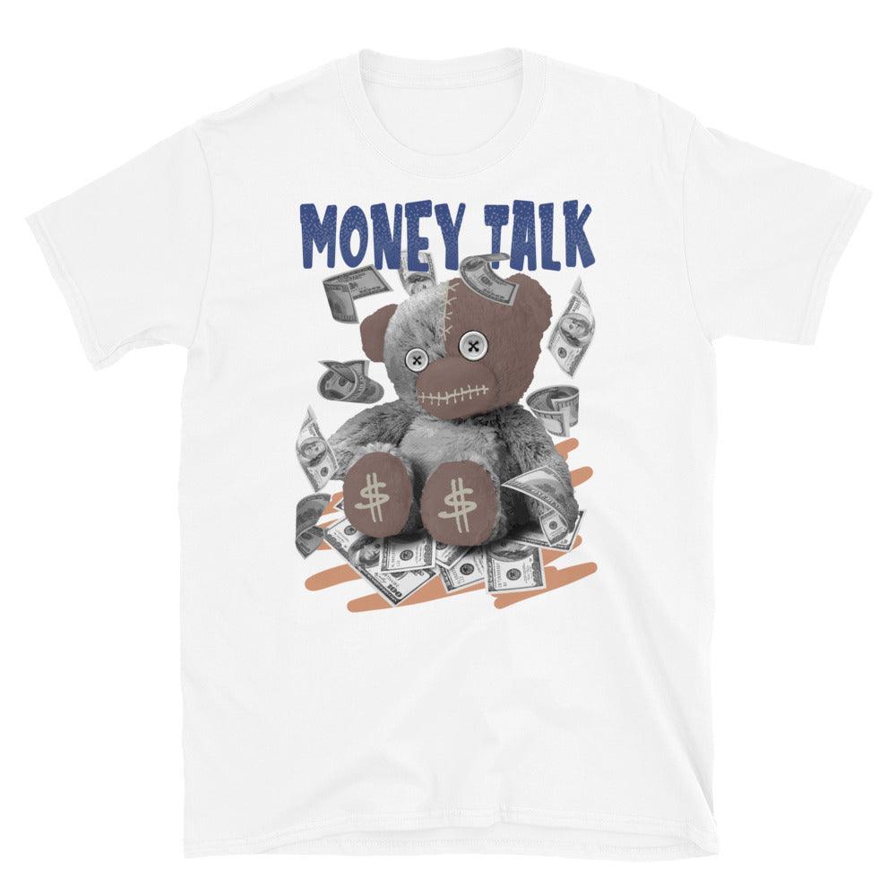White Money Talk Shirt Yeezy Enflame 500s photo