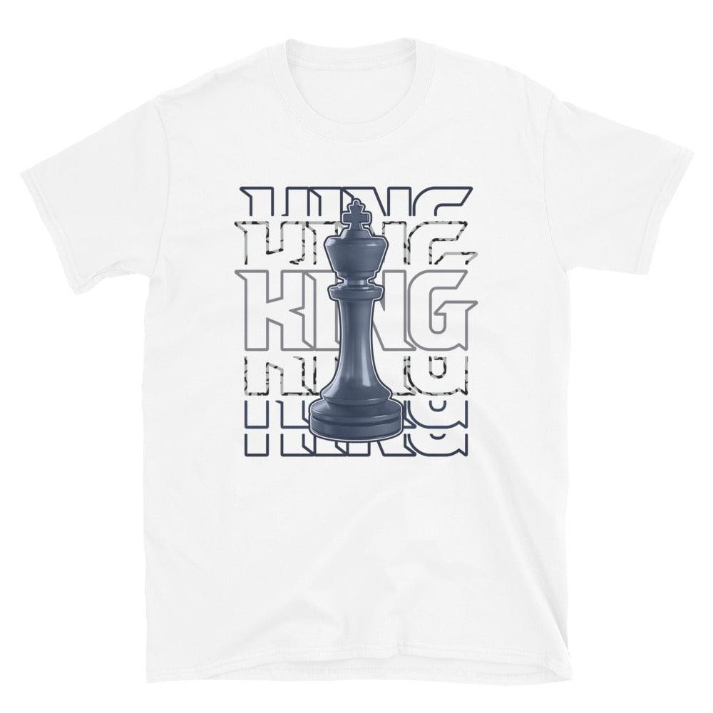 White King Chess Shirt AJ 3 Midnight Navy photo