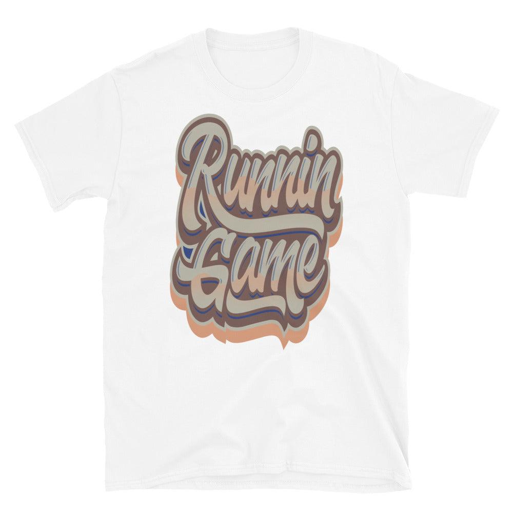 White Runnin Game Shirt Yeezy 500s Enflame photo