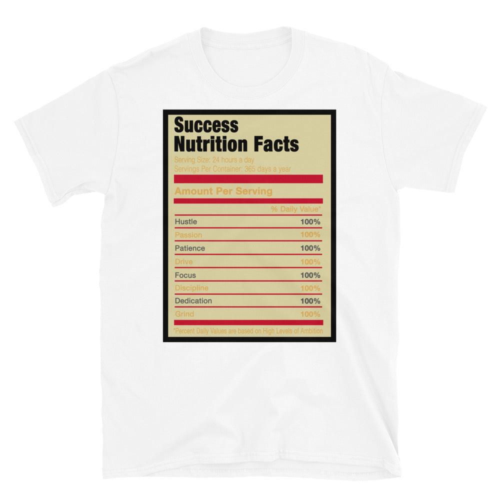 Success Nutrition Facts Tee AJ 5 Off White Sal photo