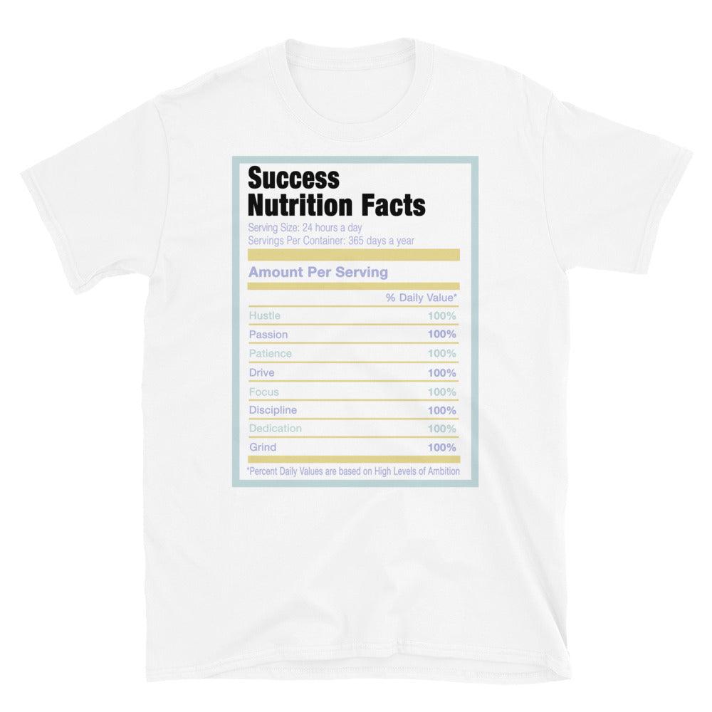 White Success Nutrition AJ 1 SWITCH Purple Pulse Shirt photo