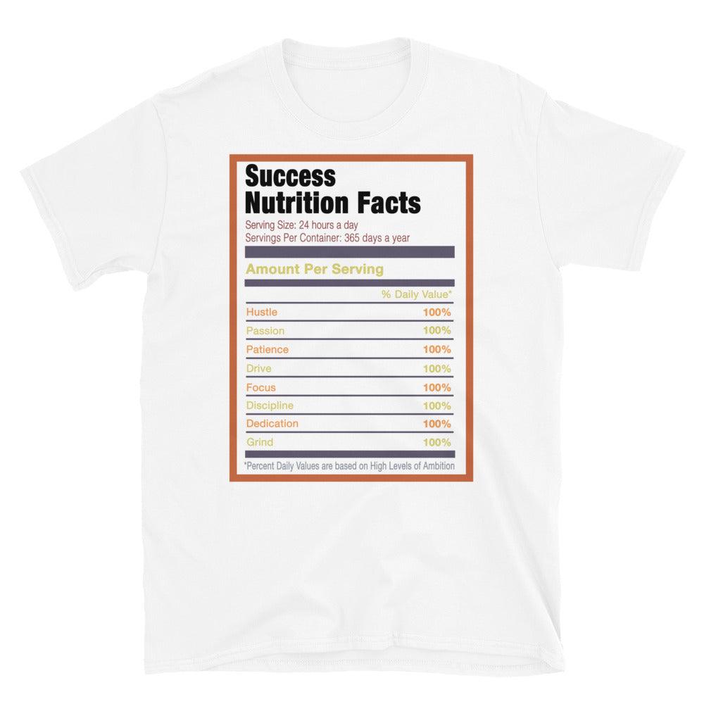 White Success Nutrition Shirt AJ 9 Change the World photo