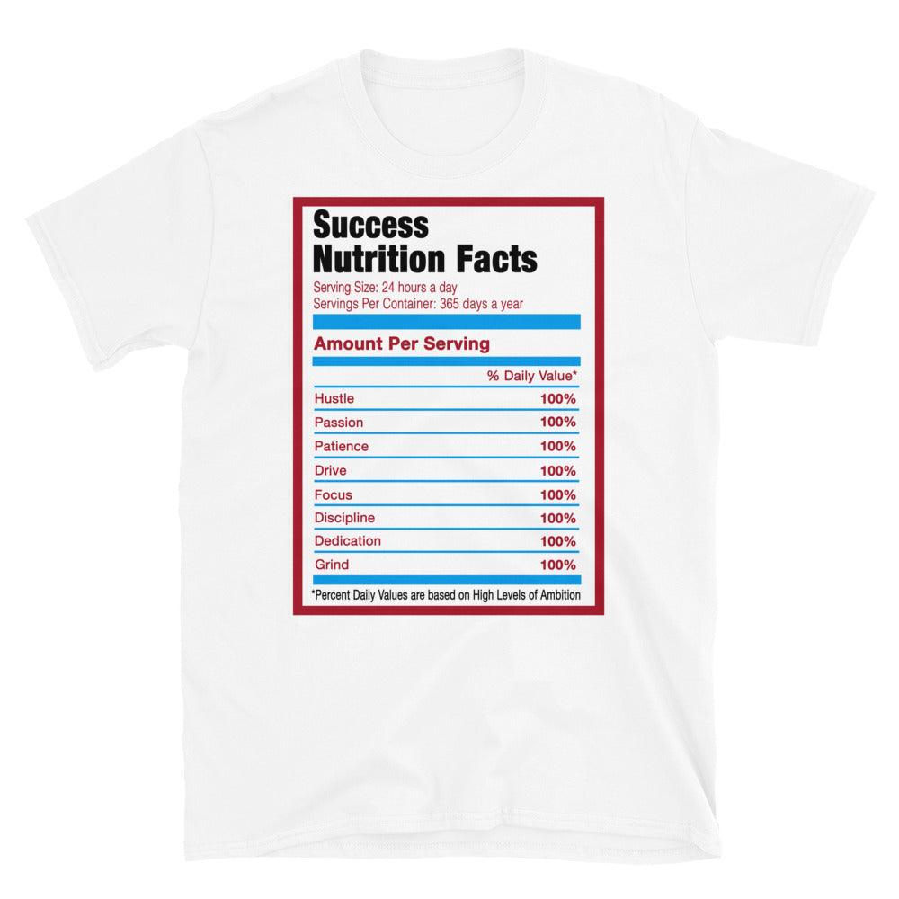 White Success Nutrition Shirt AJ 1 Retro Fearless photo