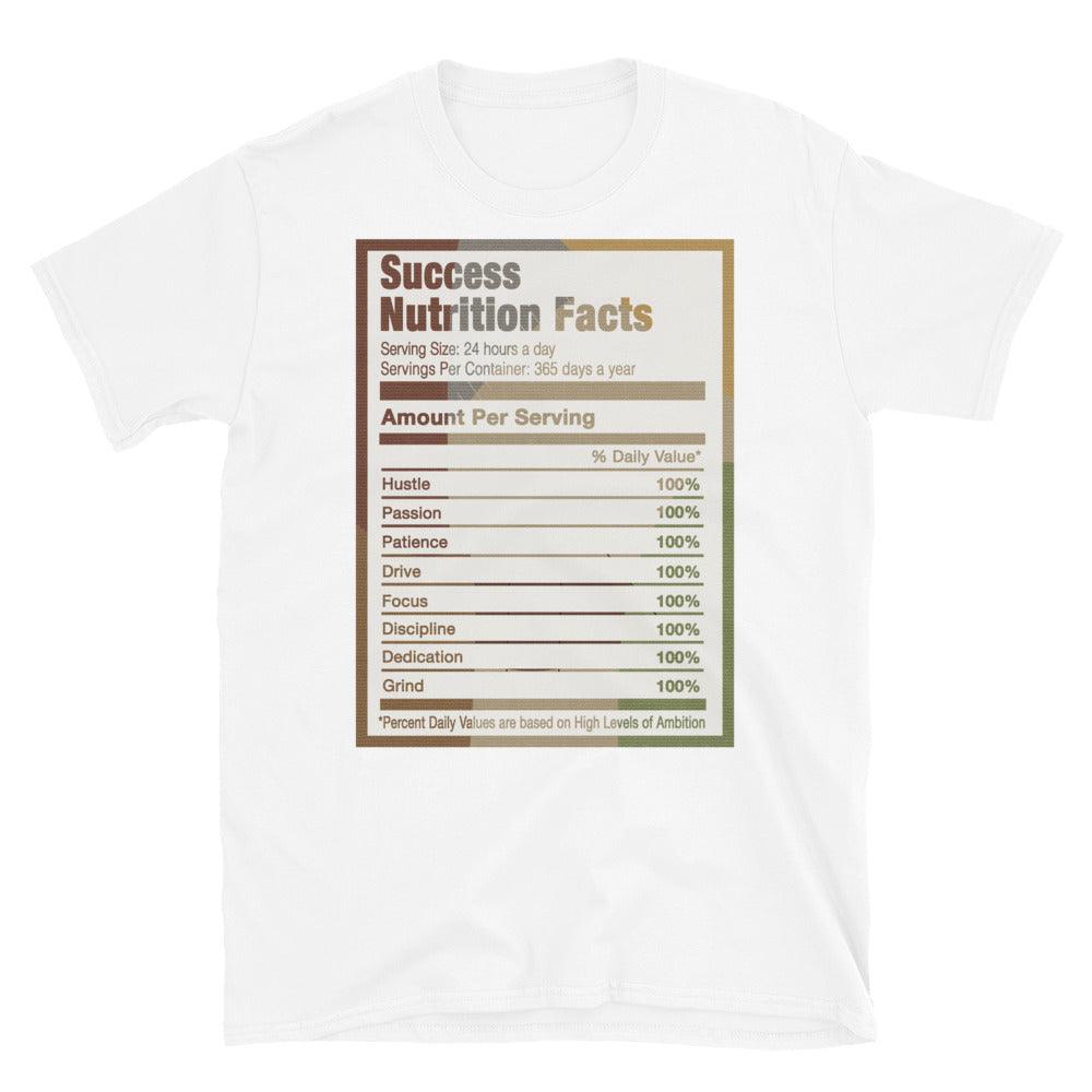 White Success Nutrition Facts Shirt AJ 1 Low OG Zion Williamson Voodoo photo