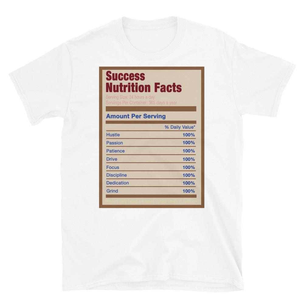 White Success Nutrition Facts Shirt AJ 4 Wild Things photo