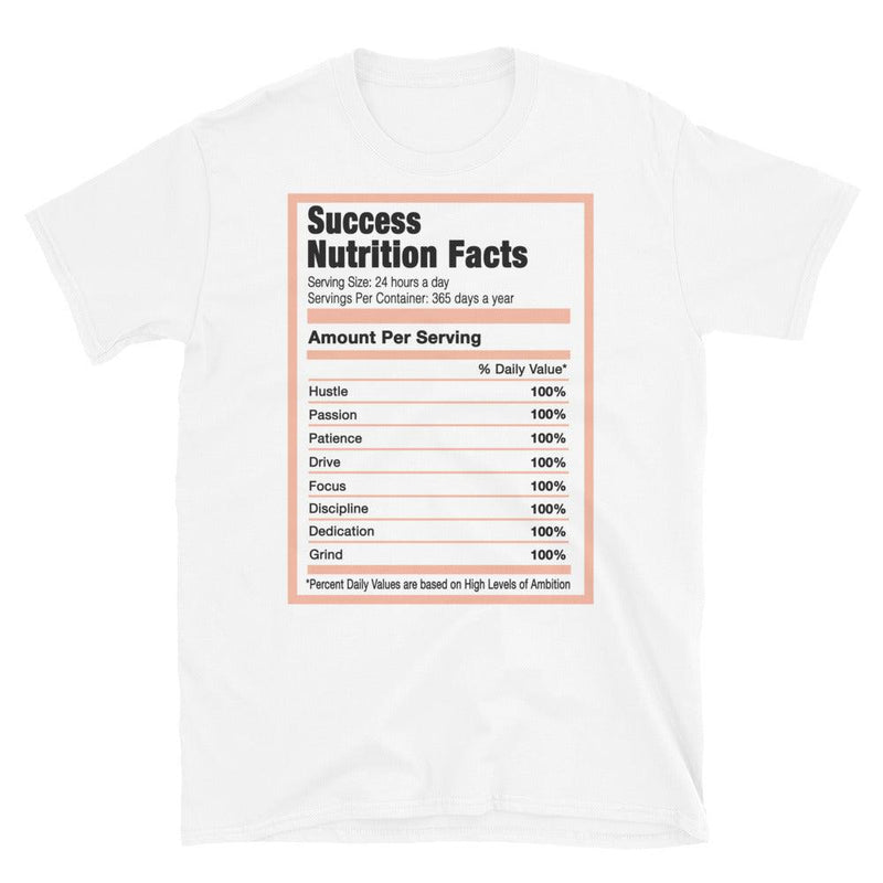 White Success Nutrition Shirt AJ 1 Mid Arctic Orange photo