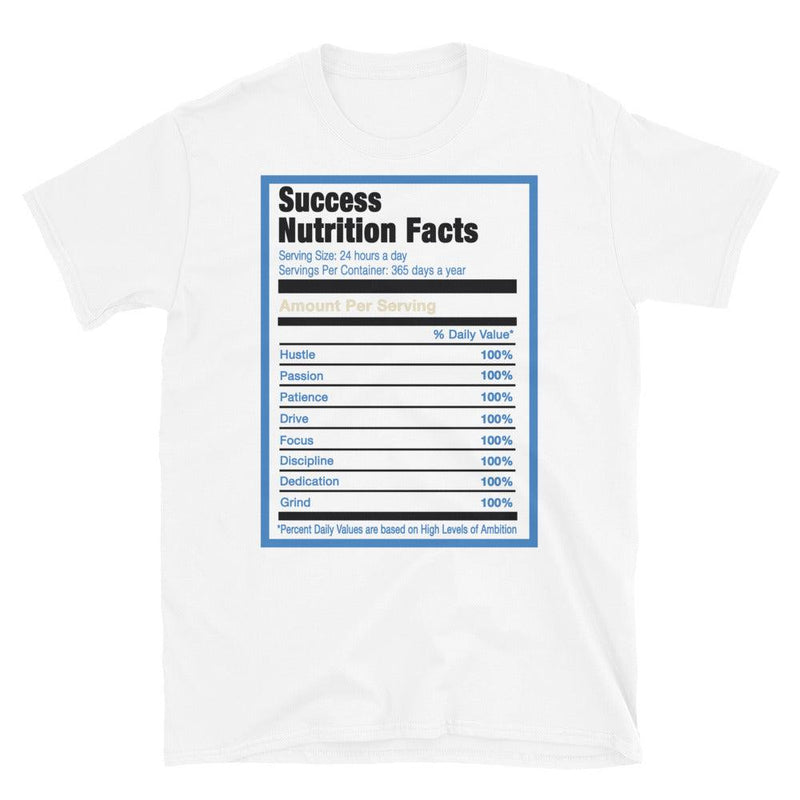 White Success Nutrition Shirt AJ 1 High OG SP Fragment Design x Travis Scott photo