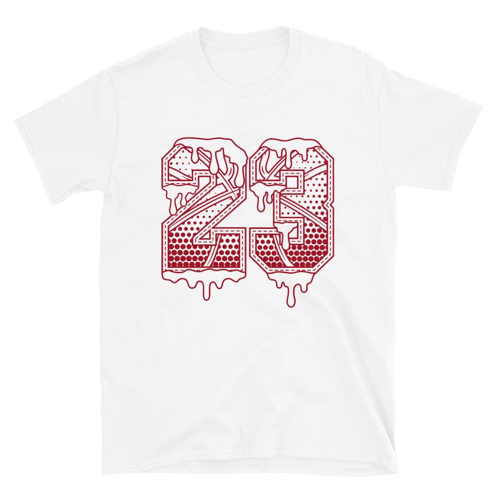 Number 23 Ball Shirt Dunk Low Next Nature White Gym Red photo