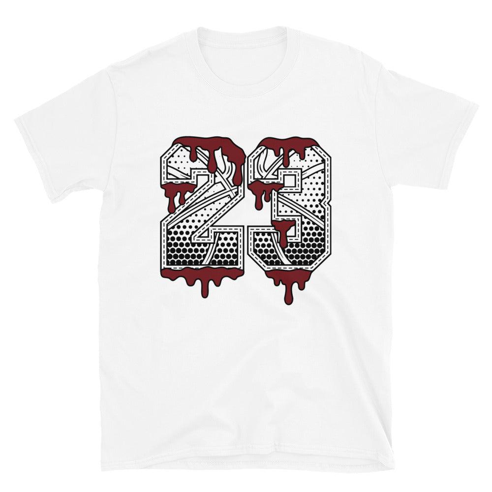 White 23 Ball Shirt AJ 1 Retro AJKO Chicago photo