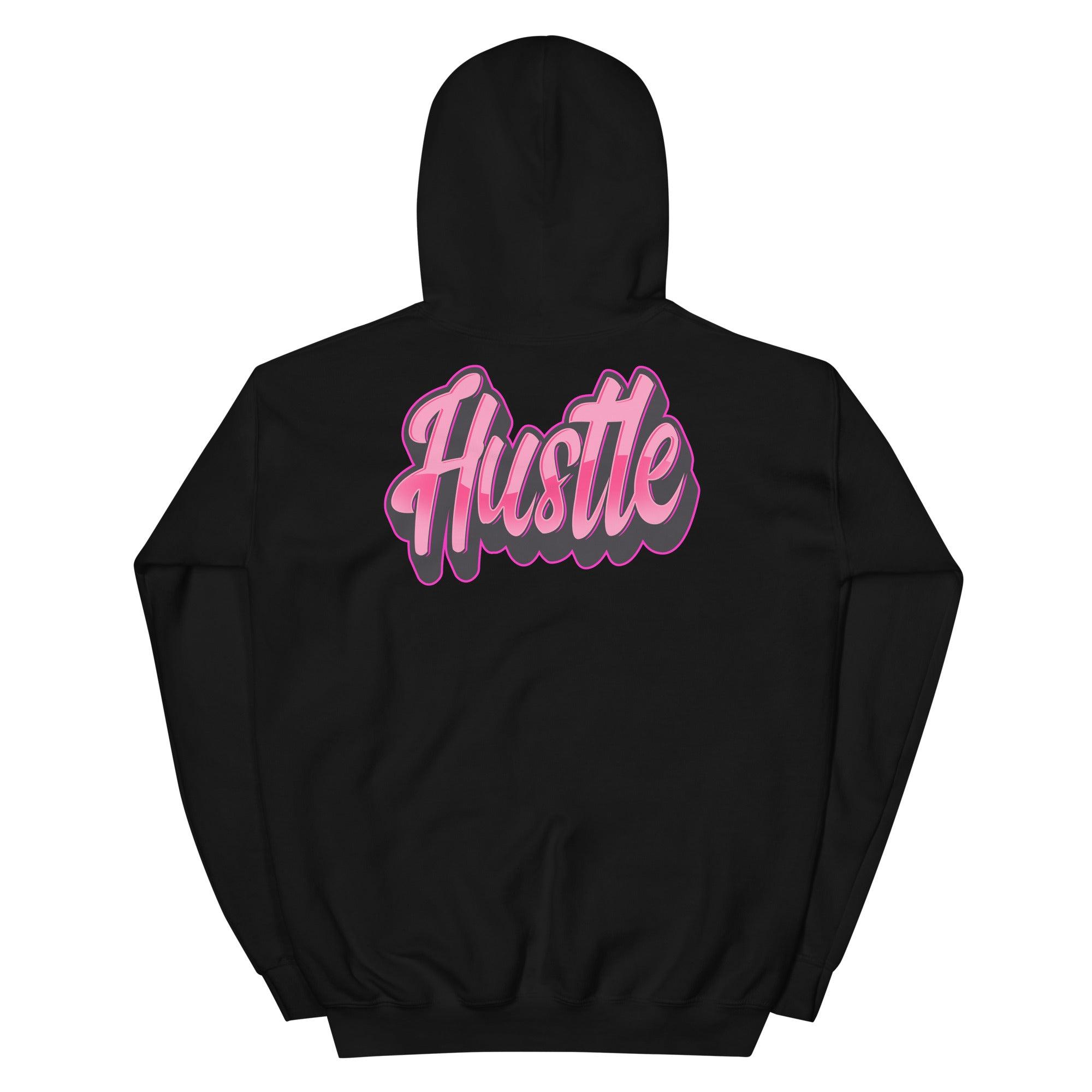 Hustle Sweatshirt AJ 14s Low Shocking Pink photo