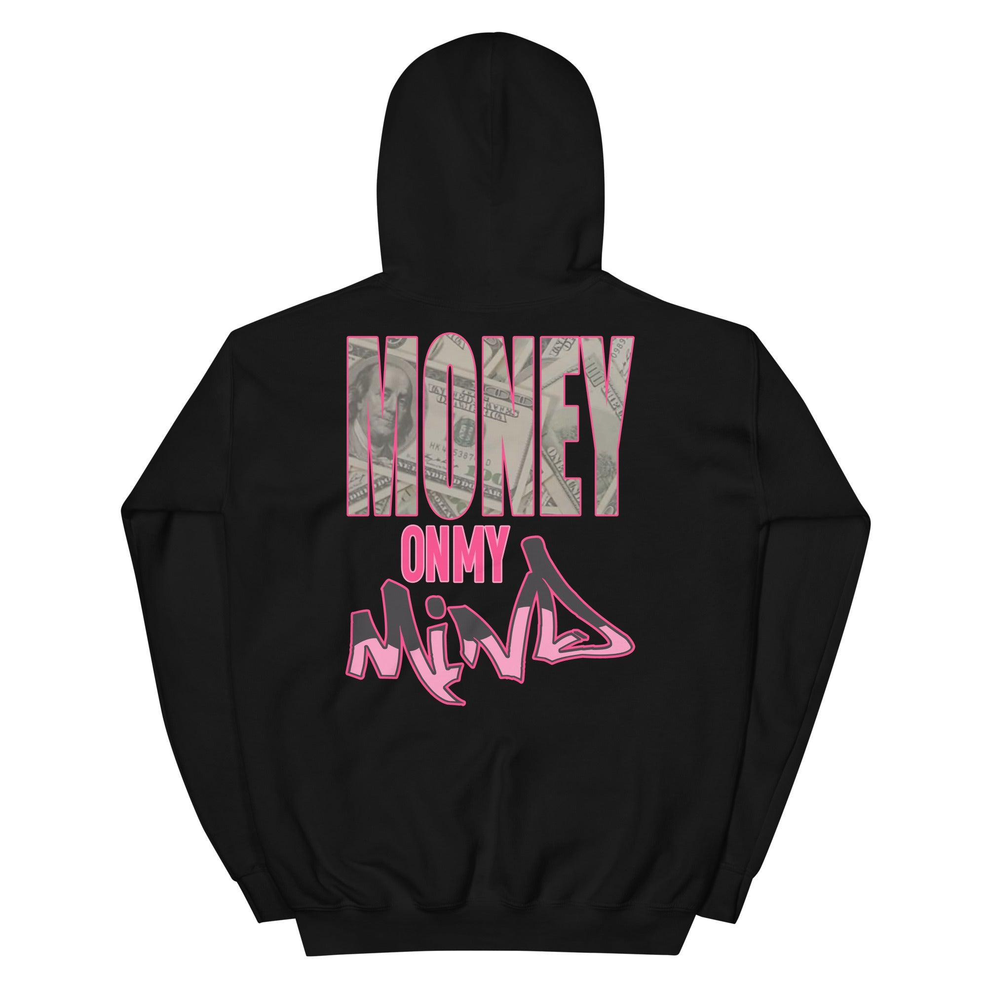 Money On My Mind Sneaker Sweatshirt AJ 14s Low Shocking Pink photo 