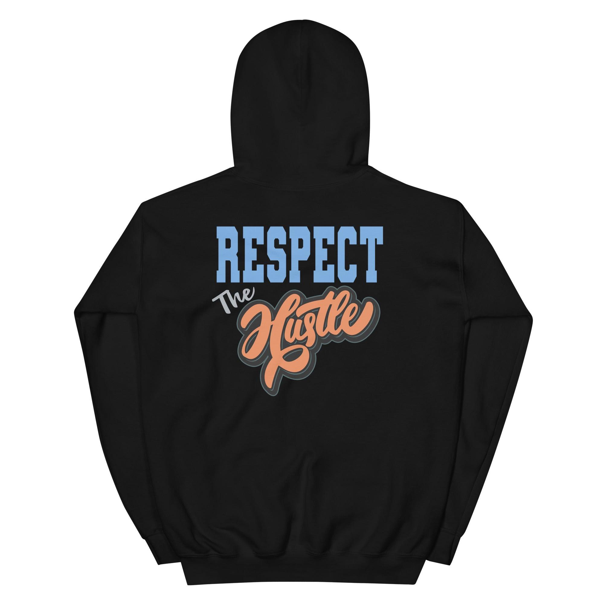 Respect The Hustle Sneaker Sweatshirt Yeezy Boost 700s Bright Blue photo