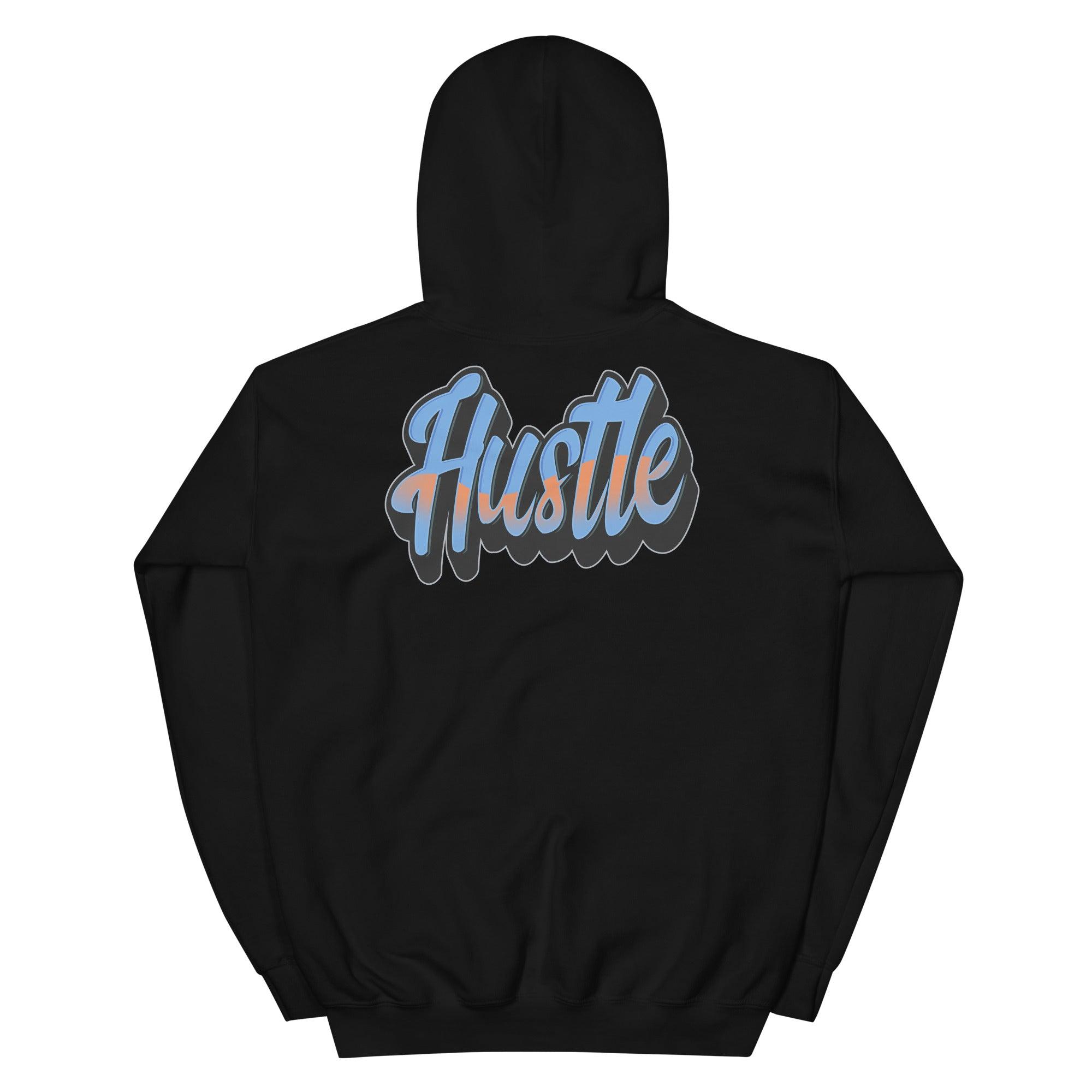 Hustle Sneaker Sweatshirt Yeezy Boost 700s Bright Blue photo