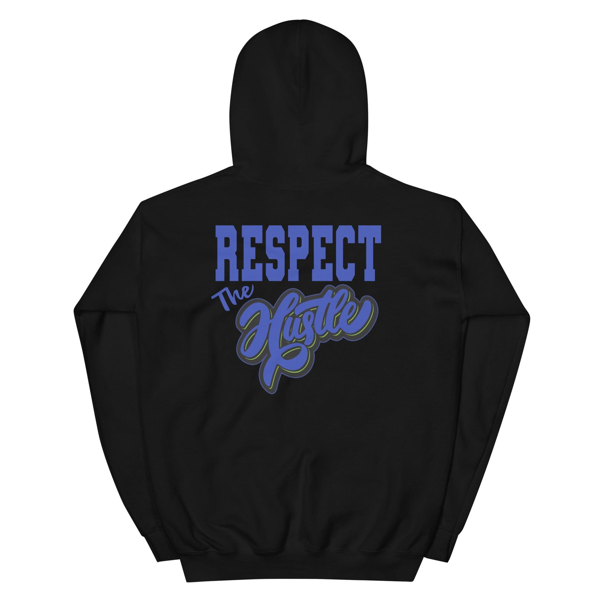 Respect The Hustle Sneaker Sweatshirt AJ 13s Hyper Royal photo