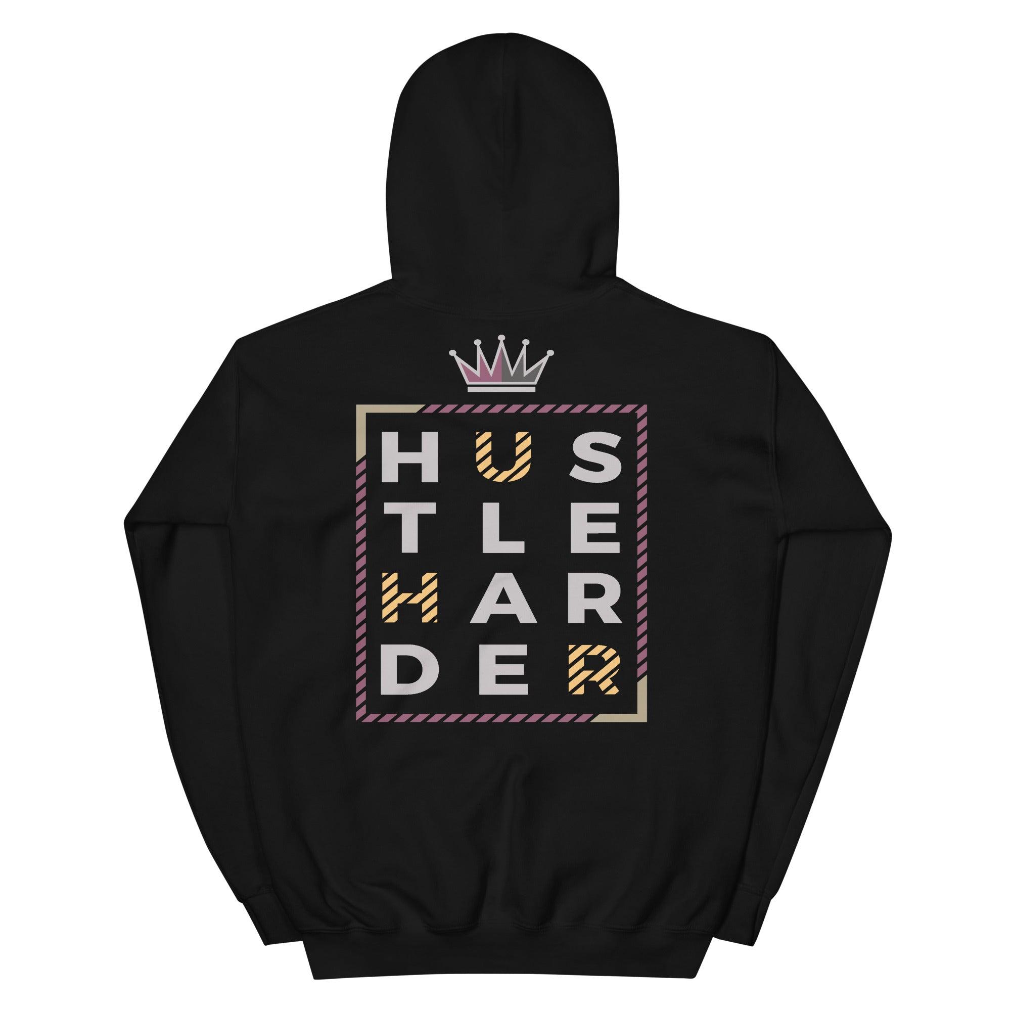 Hustle Harder Sneaker Sweatshirt Jordan 6s Bordeaux photo