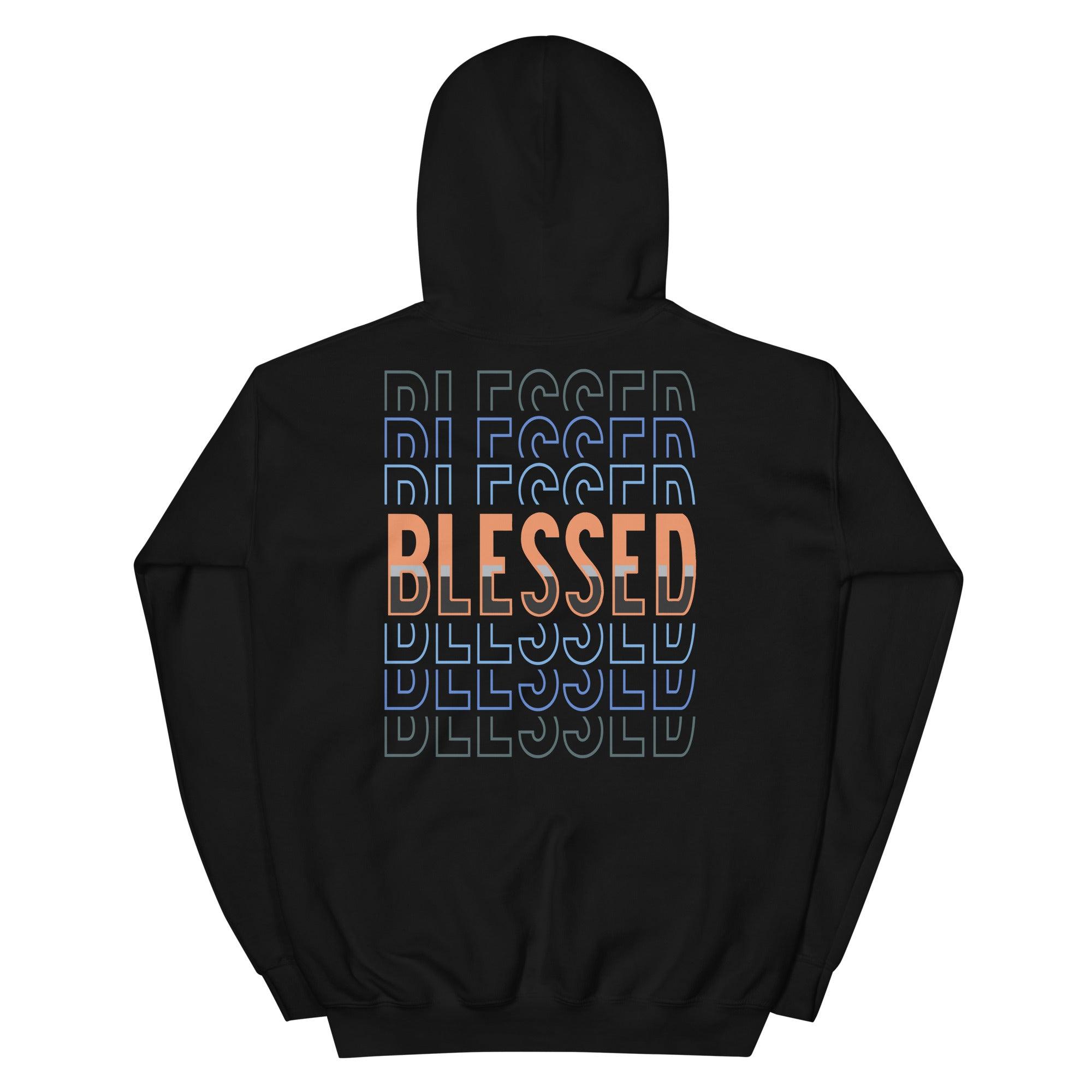 Blessed Sneaker Sweatshirt Yeezy Boost 700 Bright Blue photo