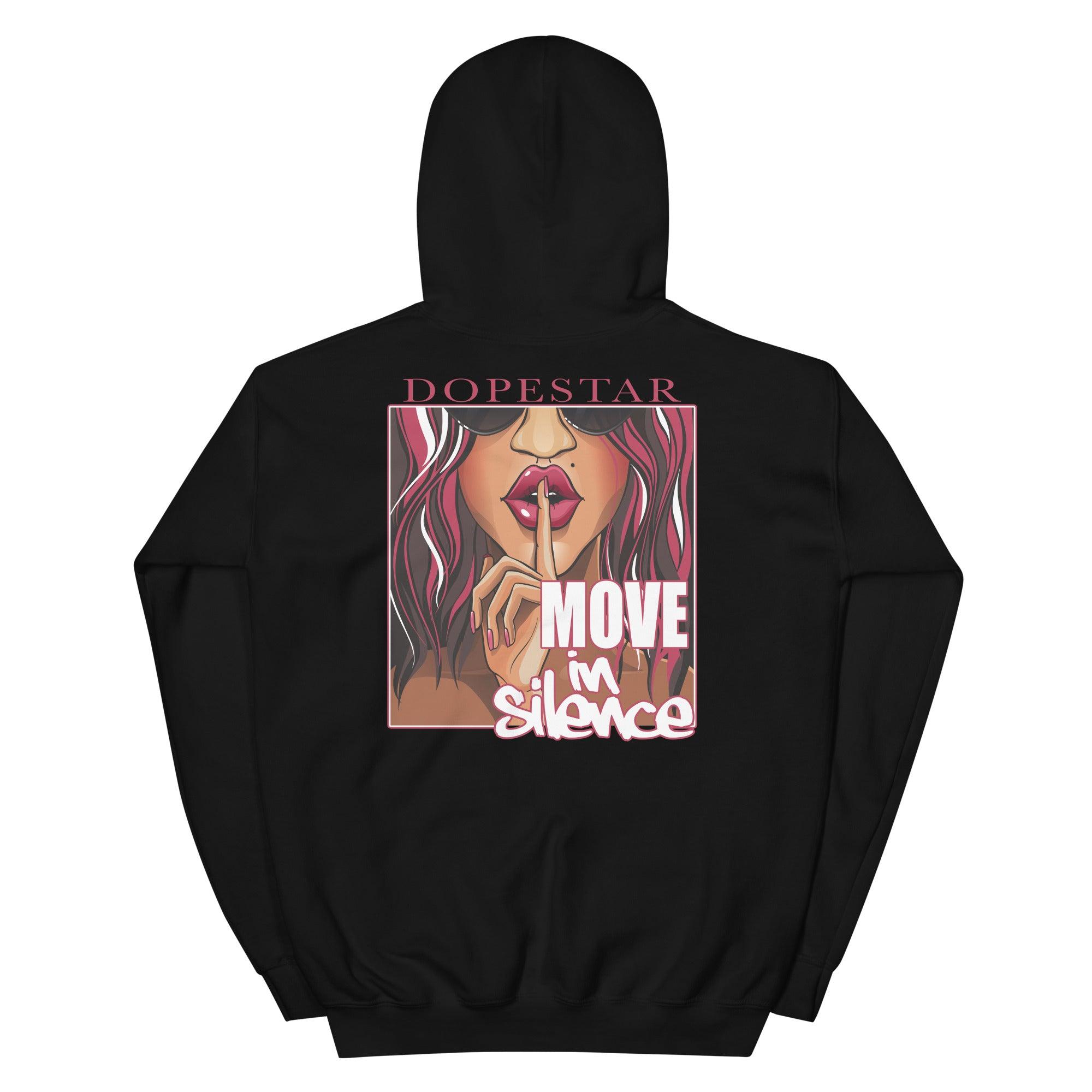 Black Move In Silence Hoodie AJ 13 Low GS Very Berry photo