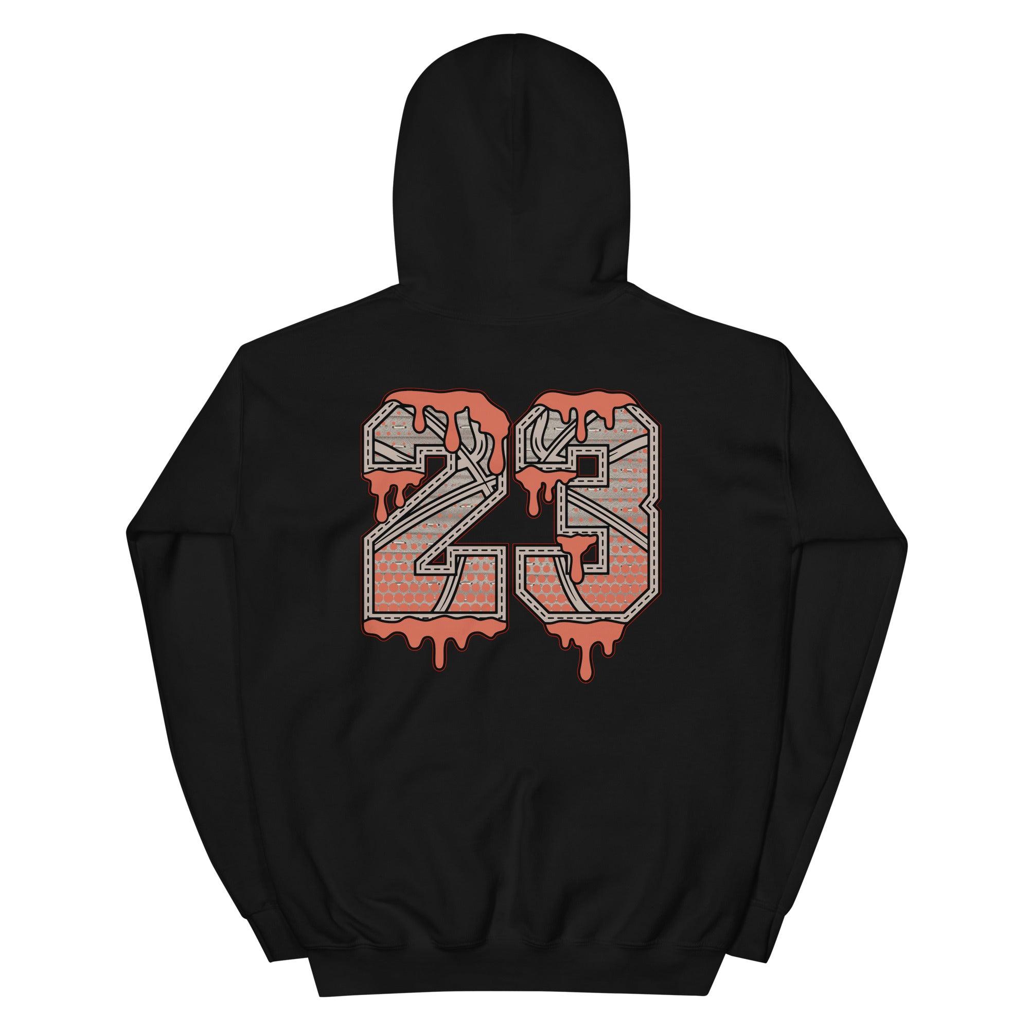 Black 23 Ball Hoodie AJ 14 Low Terracotta photo