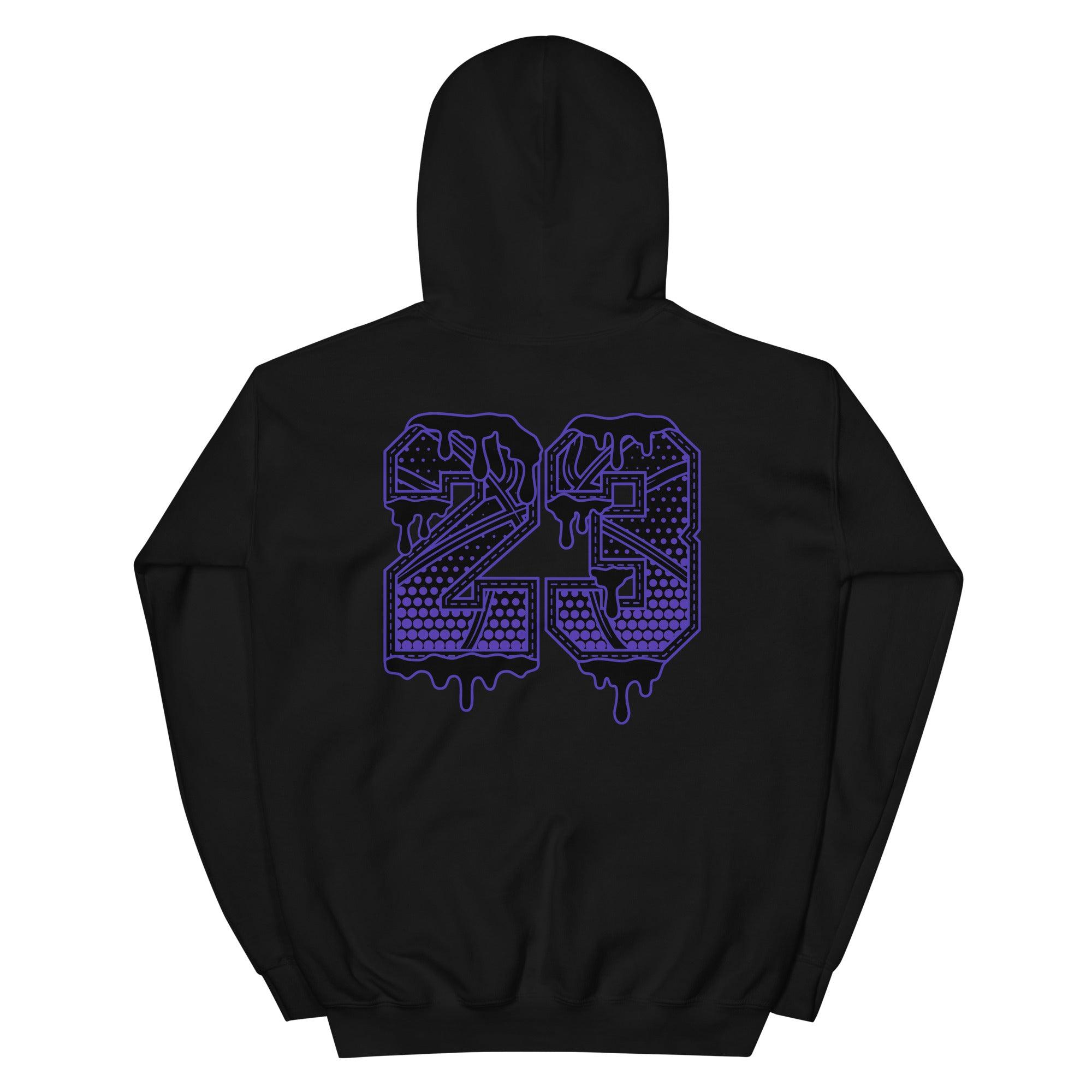 23 Ball Sneaker Sweatshirt AJ 12 Retro Black Dark Concord photo