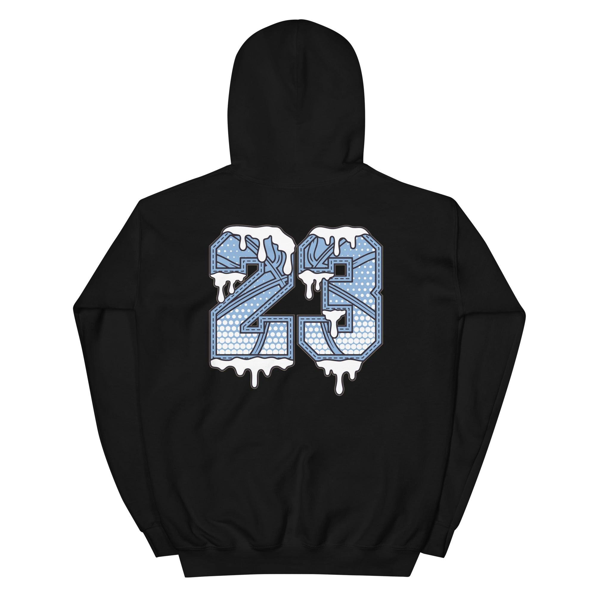 Black 23 Ball Hoodie AJ 6 Retro GG Still Blue photo