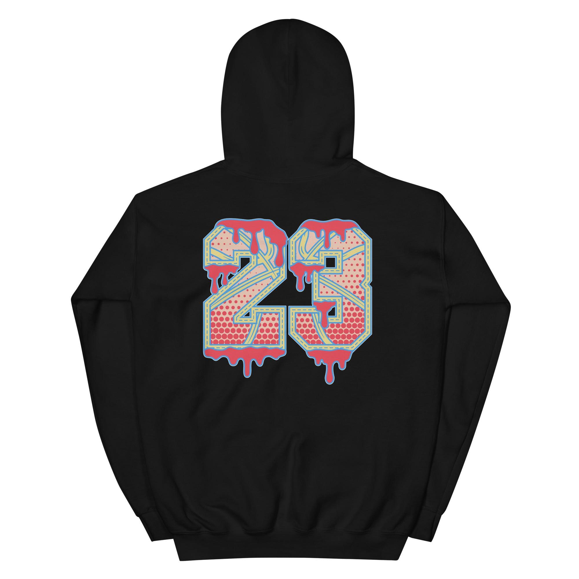 Black 23 Ball Hoodie AJ 4 Union Guava photo