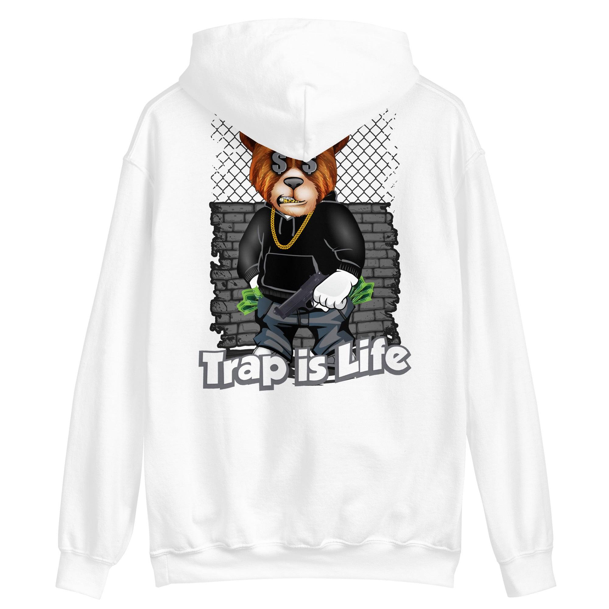 Trap is Life Bear Hoodie photo