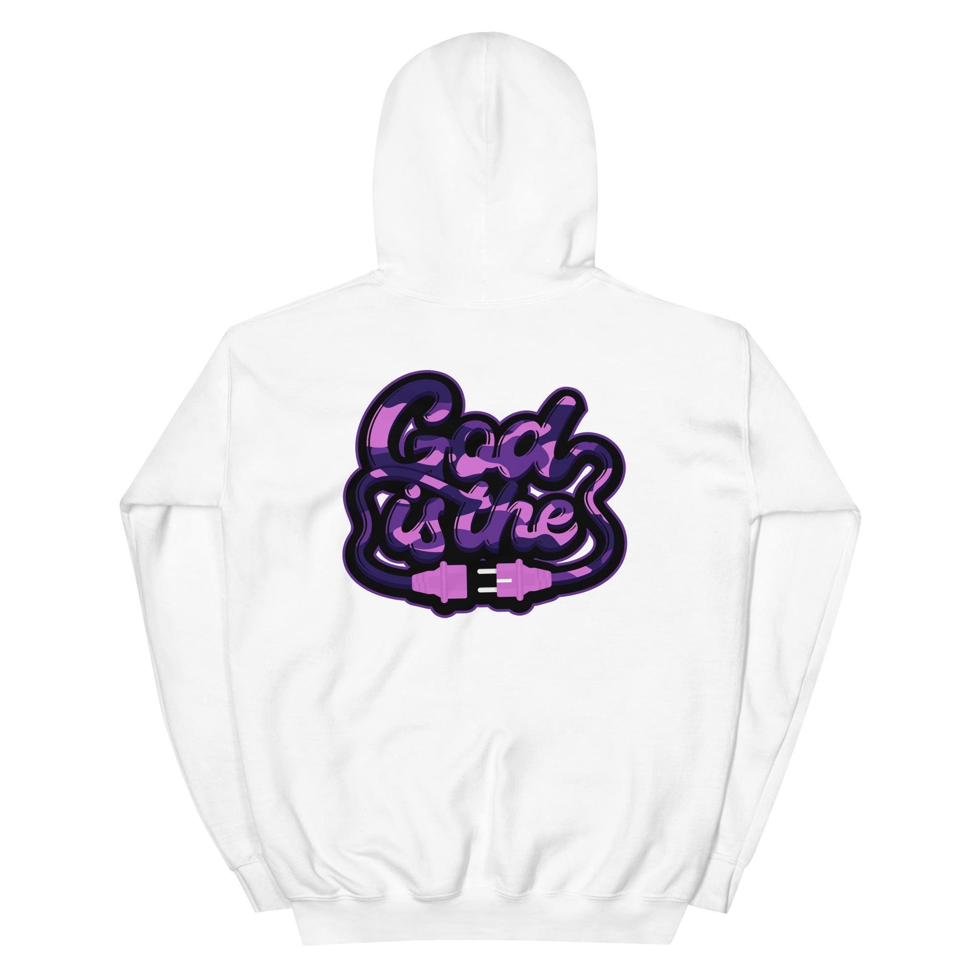 Purple camo foams hoodie new arrivals