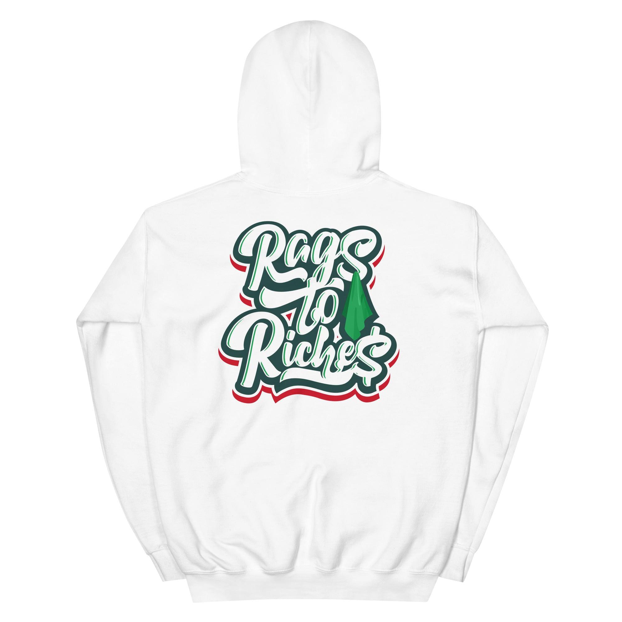 White Rags To Riches Hoodie AIR MAX 90 NORDIC CHRISTMAS photo