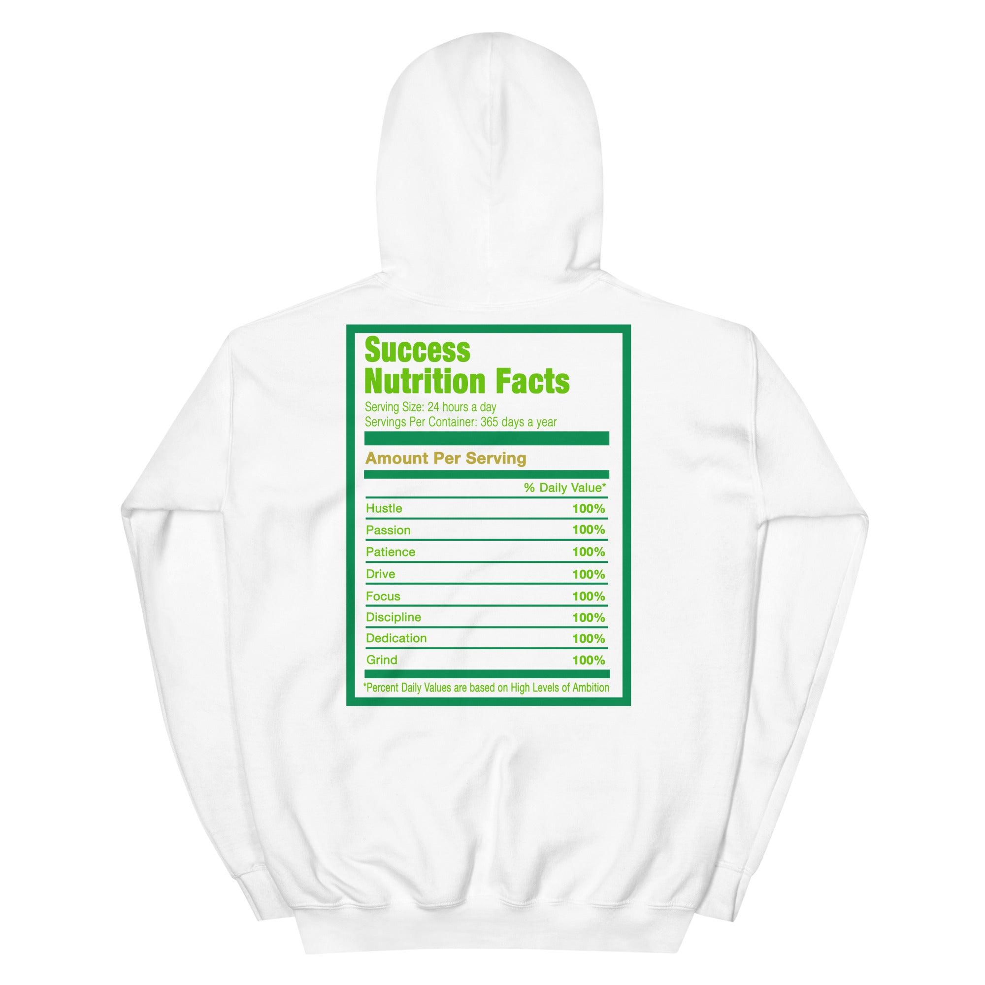 White Success Nutrition Facts Hoodie Nike Air Max 90 St Patricks Day 2021 photo