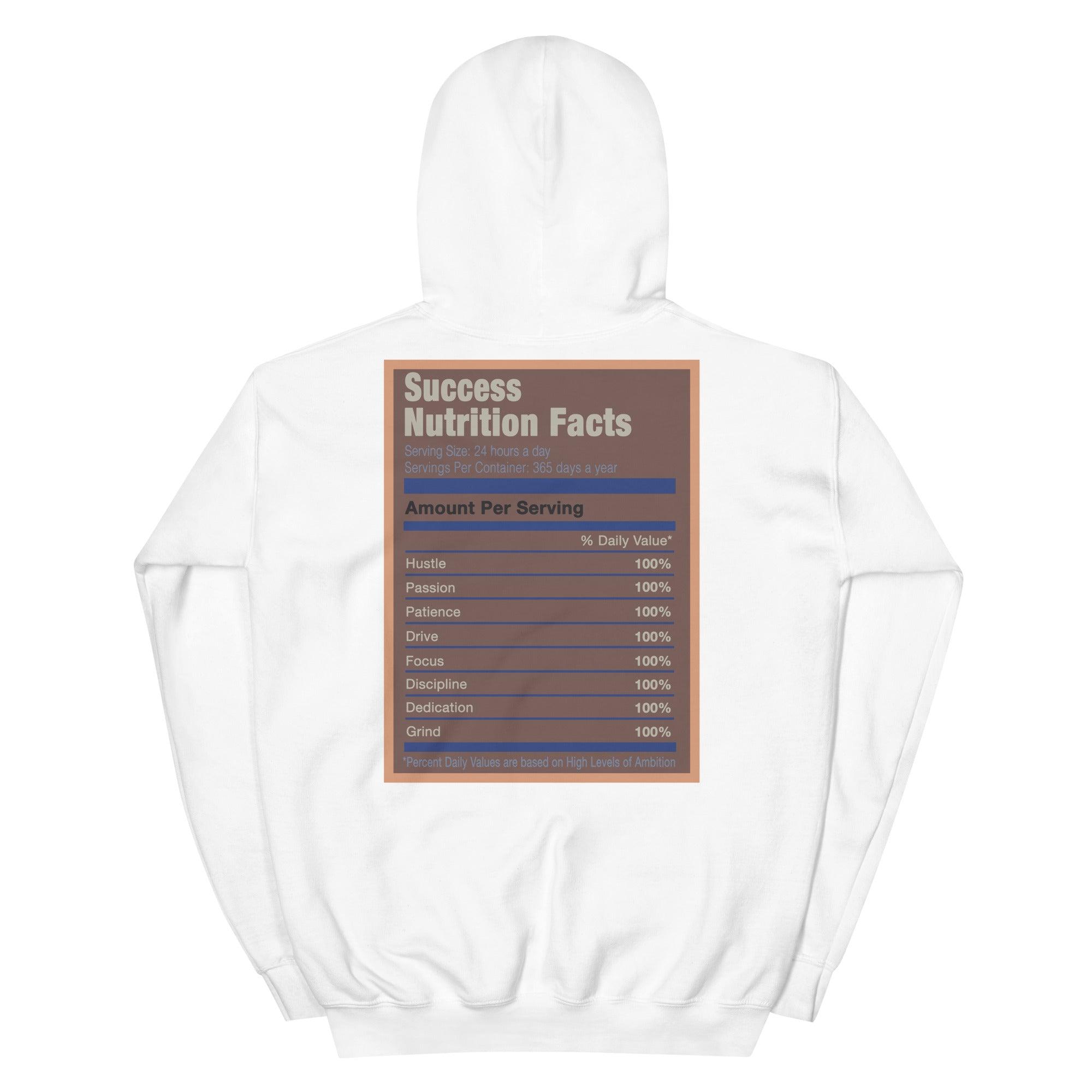 White Success Nutrition Facts Hoodie Yeezy 500 Enflame photo