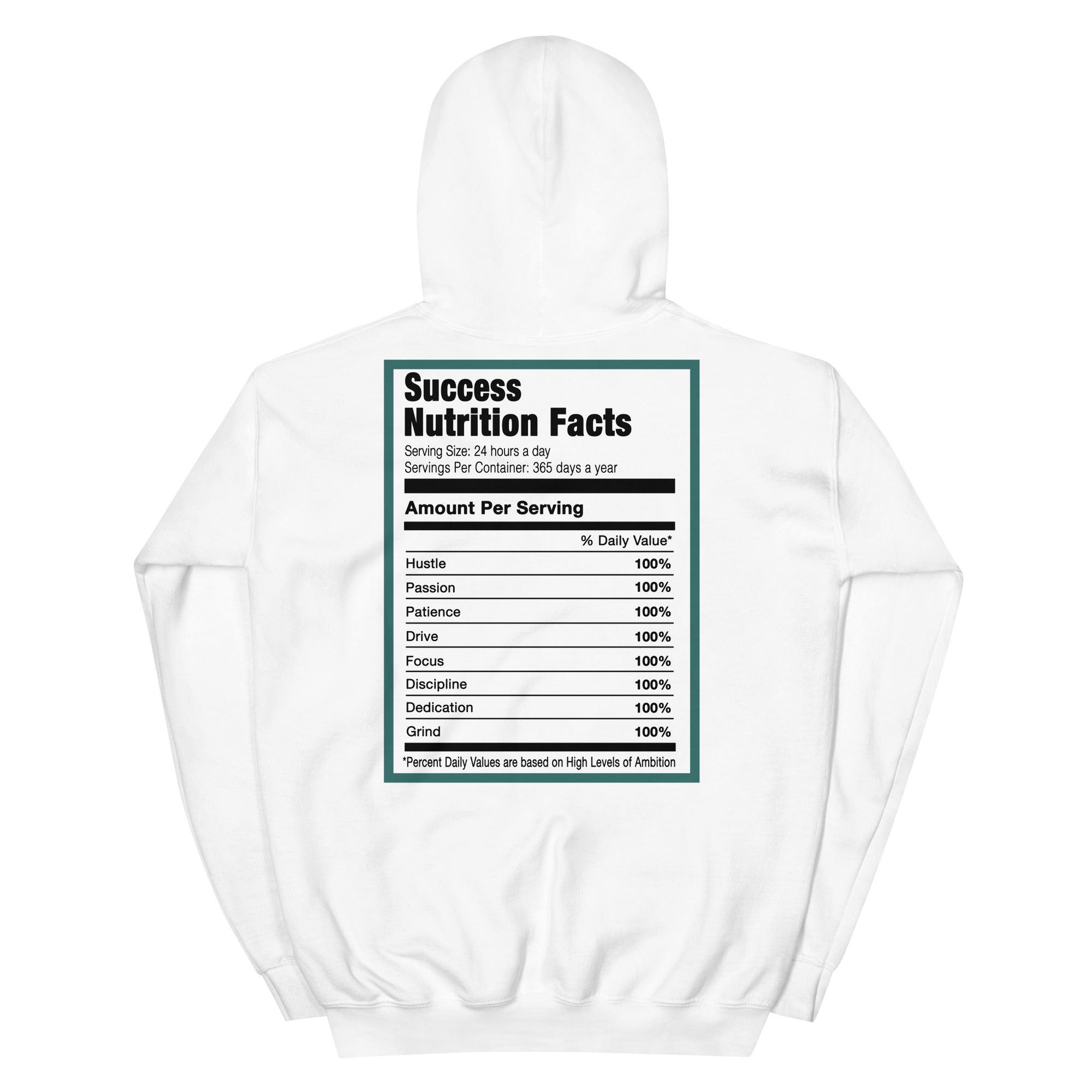 White Success Nutrition Facts Hoodie Nike Air Griffey Max photo