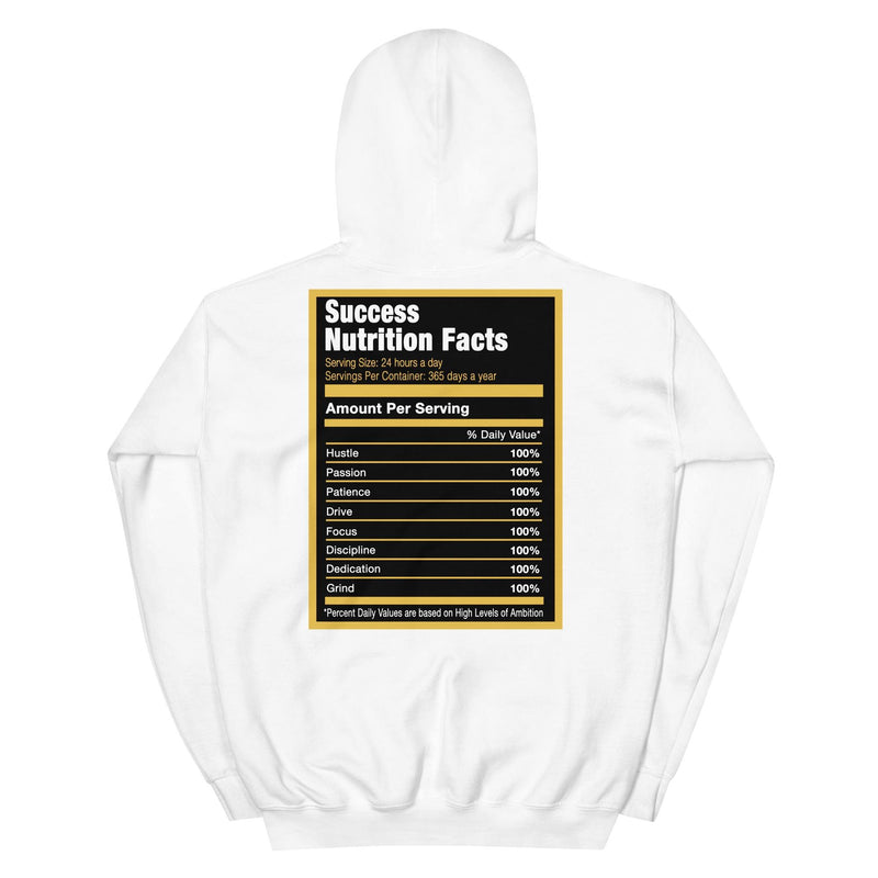 White Success Nutrition Hoodie Nike Dunk Low Goldenrod photo