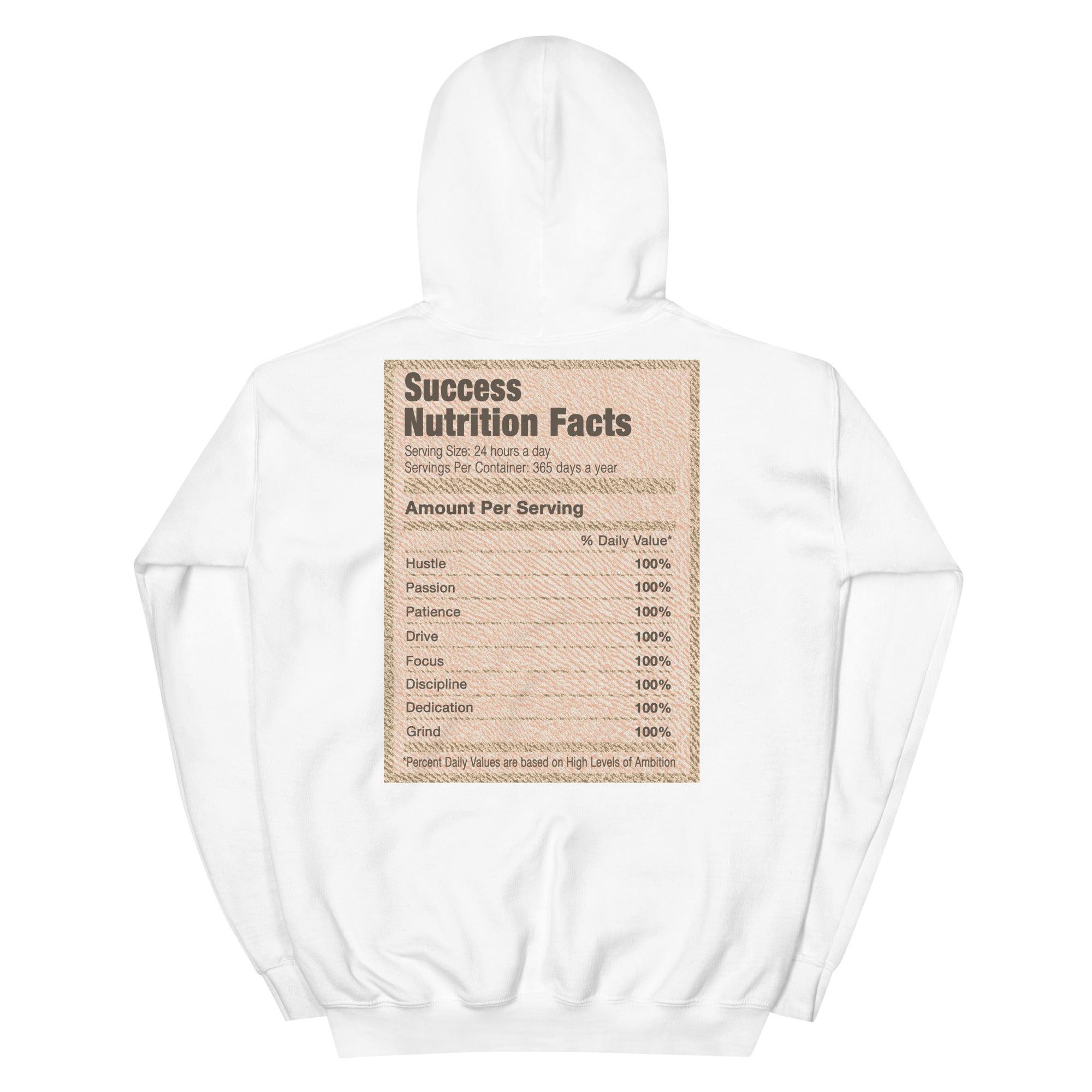 White Success Nutrition Hoodie Yeezy Boost 350 V2 Sand Taupe photo