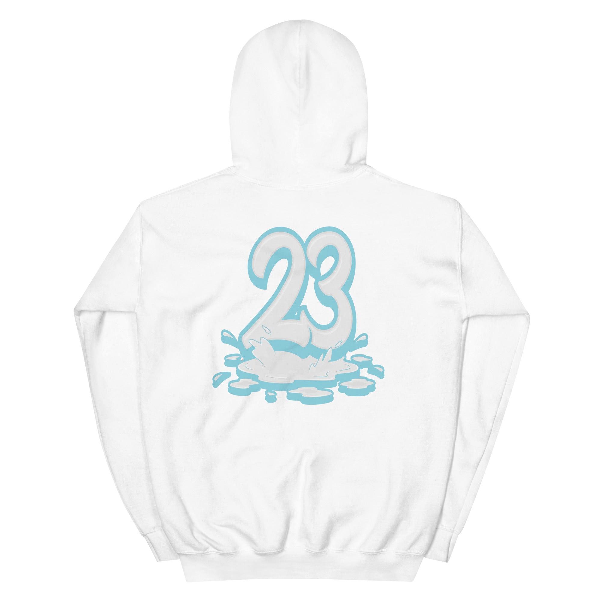 White 23 Melting Hoodie Dunk Low Essential Paisley Pack Worn Blue photo