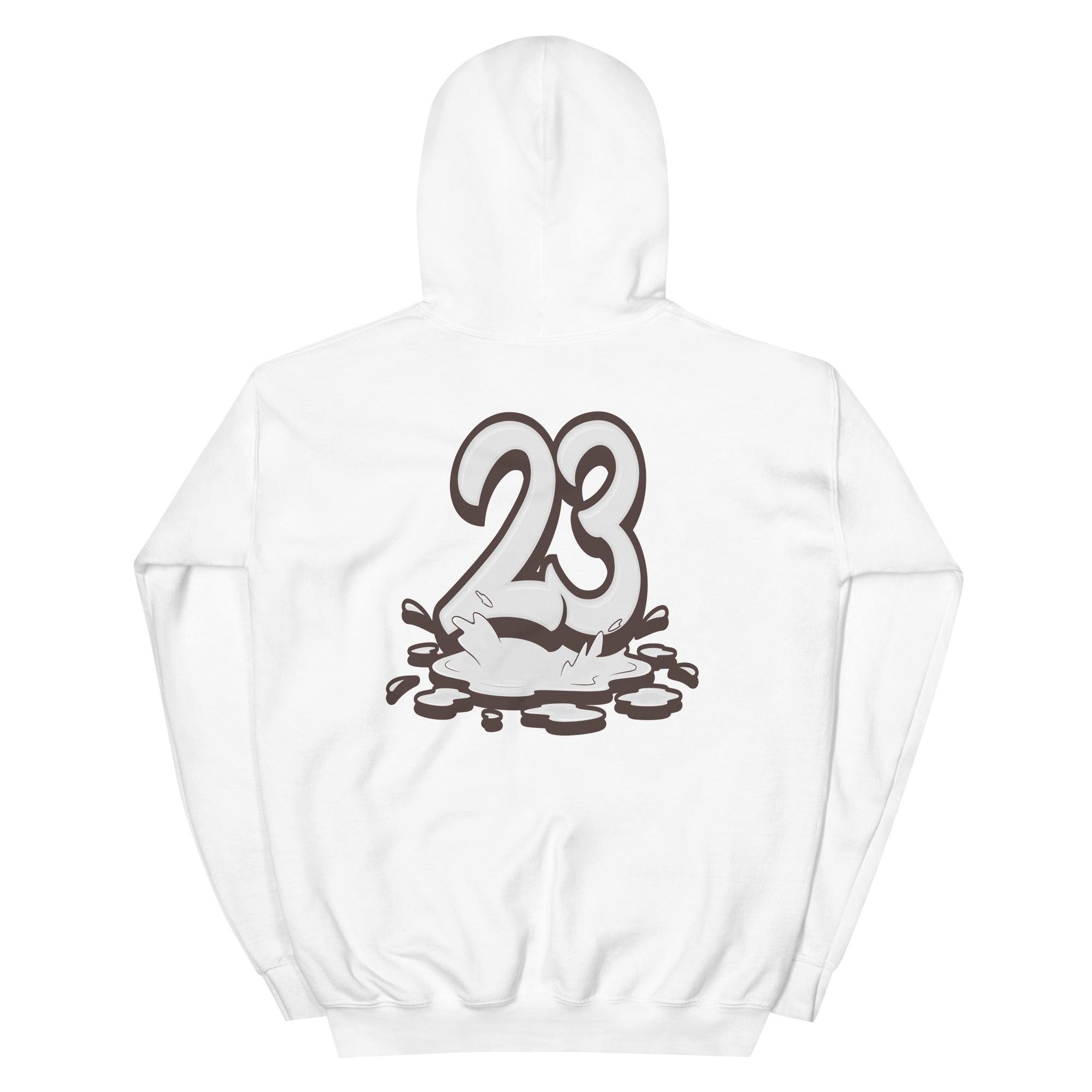 Number 23 Melting Hoodie Nike Air Force 1 Low White Chocolate photo