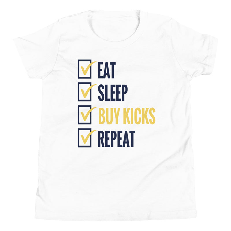 kids Eat Sleep Kids Shirt Nike Dunk Low Michigan photo