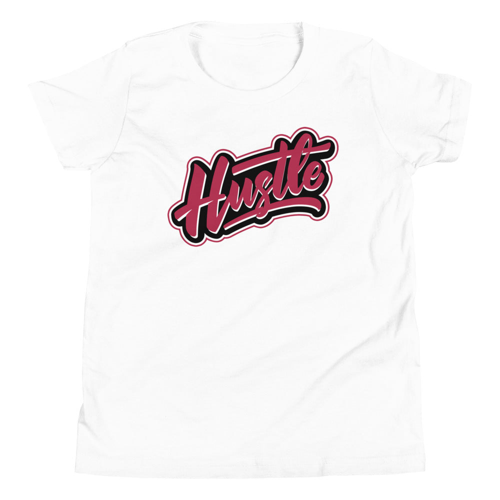 kids white Hustle Shirt AJ 13s Retro Low Very Berry photo